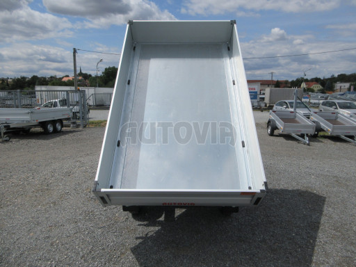Sklápěcí přívěs KA 2,7T 2,60x1,52/0,35 Zn. ruč, box č.23