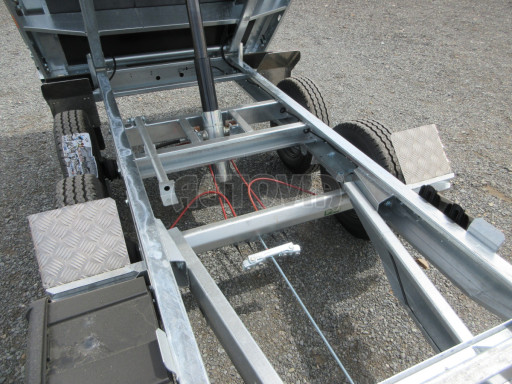 Sklápěcí přívěs KA 2,7T 2,60x1,52/0,35 Zn. ruč, box č.26