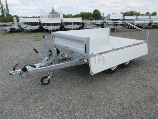 Sklápěcí přívěs KA 2,7T 2,60x1,52/0,35 Zn. ruč, box č.3