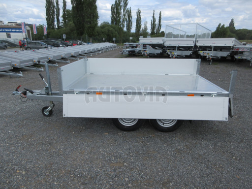 Sklápěcí přívěs KA 2,7T 2,60x1,52/0,35 Zn. ruč, box č.30