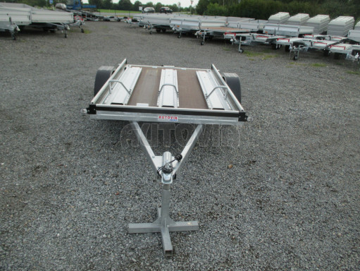 Přívěs za osobní auto pro přepravu motorek MOTO 750kg 2,50x1,48 plato