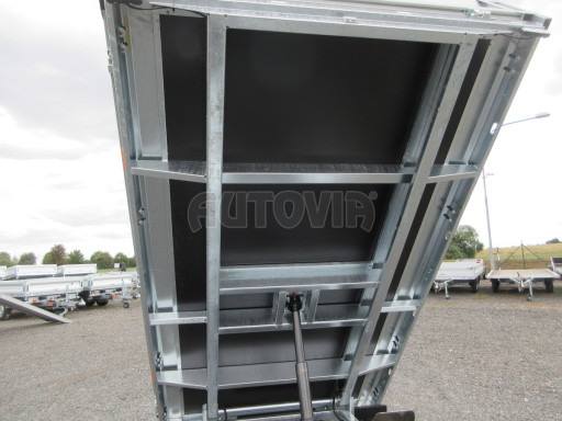 Sklápěcí přívěs KA 2,7T 2,60x1,52/0,35 ruč, BOX č.27
