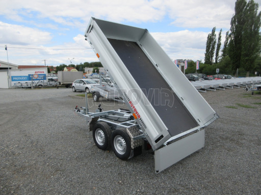 Sklápěcí přívěs KA 2,7T 2,60x1,52/0,35 ruč, BOX č.2