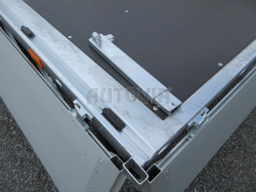 Sklápěcí přívěs KA 2,7T 2,60x1,52/0,35 ruč, BOX č.31