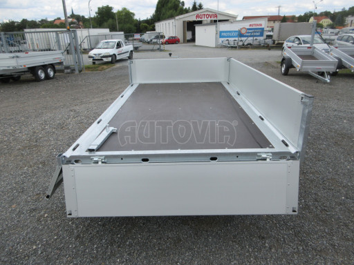 Sklápěcí přívěs KA 2,7T 2,60x1,52/0,35 ruč, BOX č.33