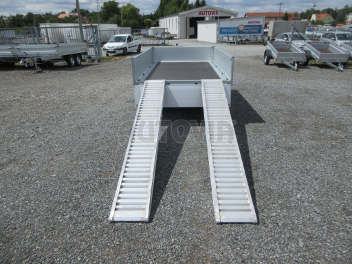 Sklápěcí přívěs KA 2,7T 2,60x1,52/0,35 ruč, BOX č.42