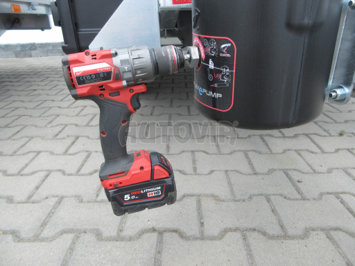 Sklápěcí přívěs KA 2,7T 2,60x1,52/0,35 ruč, BOX č.5