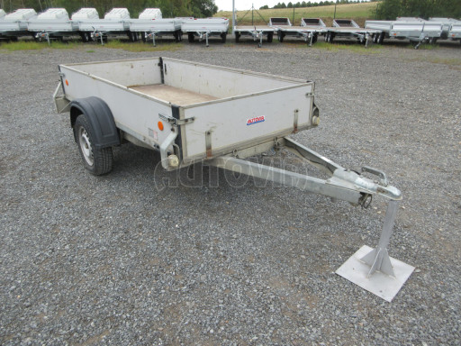 Nebrzděný sklopný přívěs ZV 26 N1 skl 2,50x1,24/0,35 POČ, zesílená náprava 1300kg !!! č.8