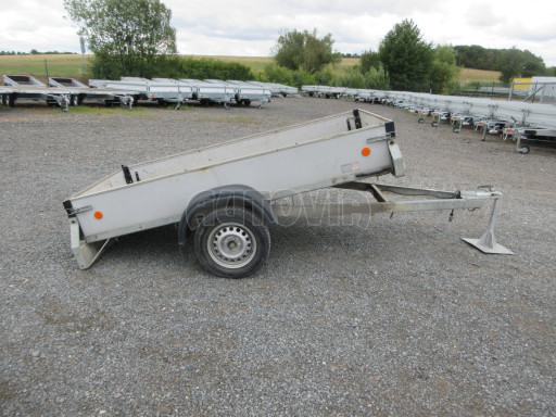 Nebrzděný sklopný přívěs ZV 26 N1 skl 2,50x1,24/0,35 POČ, zesílená náprava 1300kg !!! č.17