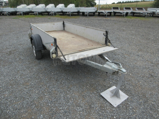 Nebrzděný sklopný přívěs ZV 26 N1 skl 2,50x1,24/0,35 POČ, zesílená náprava 1300kg !!! č.20