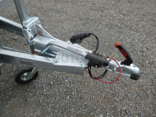 Sklápěcí přívěs KA 2,7T 2,60x1,52/1,35 Zn. ruč, box, Gitter č.15