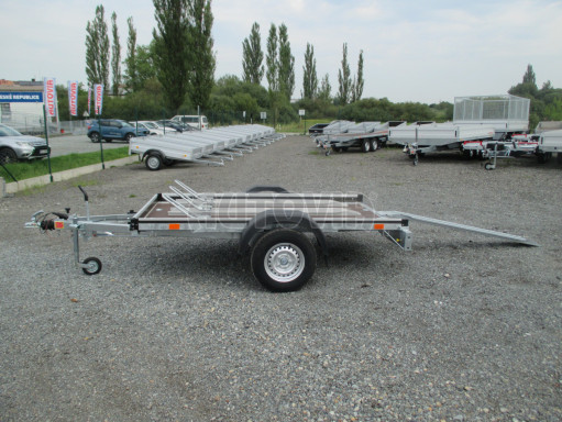 Přívěsný vozík pro přepravu motorek MOTO 1,3T B1 2,50x1,50 3motocykly
