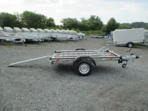 Přívěsný vozík pro přepravu motorek MOTO 1,3T B1 2,50x1,50 3motocykly