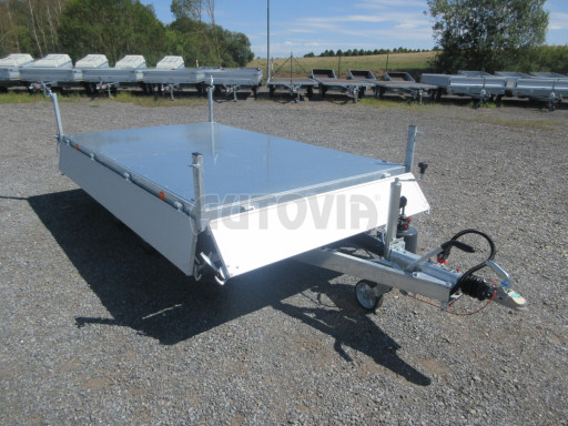 Třístranný sklápěč VER 3SKS 2,7T 3,05x1,76/0,30 ruč č.43