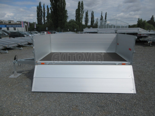 Dvounápravový přívěsný vozík ZV 22 750kg N2 2,55x1,50/0,70 nástavba bočnic č.14