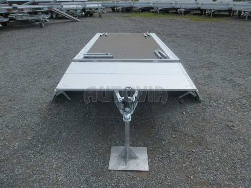 Dvounápravový přívěsný vozík ZV 22 750kg N2 2,55x1,50/0,70 nástavba bočnic č.21