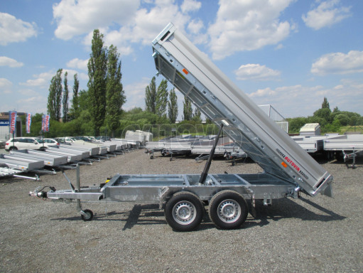 Třístranný sklápěcí přívěs TR 3,5T 3,50x1,85/0,35 v elektrice č.4