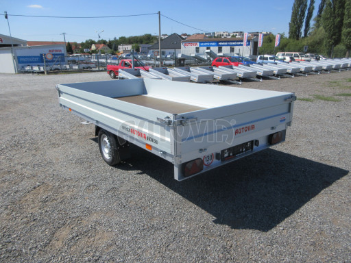 Nebrzděný přívěs ZV 32/35 750kg N1 3,50x1,80/0,35 zesílená náprava č.3