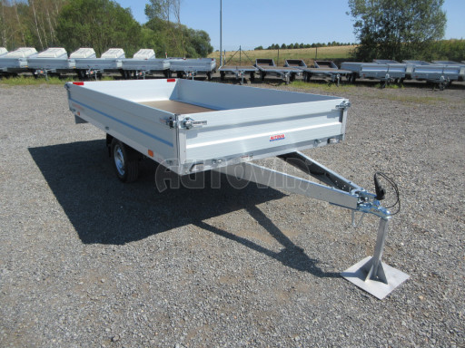 Nebrzděný přívěs ZV 32/35 750kg N1 3,50x1,80/0,35 zesílená náprava č.7