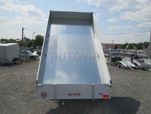 Třístranný sklápěcí přívěs TR 3,5T 3,50x1,85/0,35 v elektrice č.6