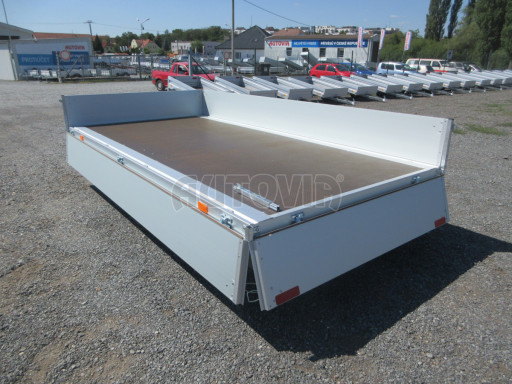 Nebrzděný přívěs ZV 32/35 750kg N1 3,50x1,80/0,35 zesílená náprava č.15
