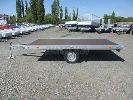 Nebrzděný přívěs ZV 32/35 750kg N1 3,50x1,80 plato č.4