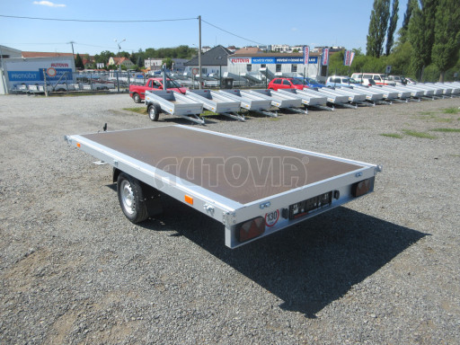 Nebrzděný přívěs ZV 32/35 750kg N1 3,50x1,80 zesílená náprava plato č.3