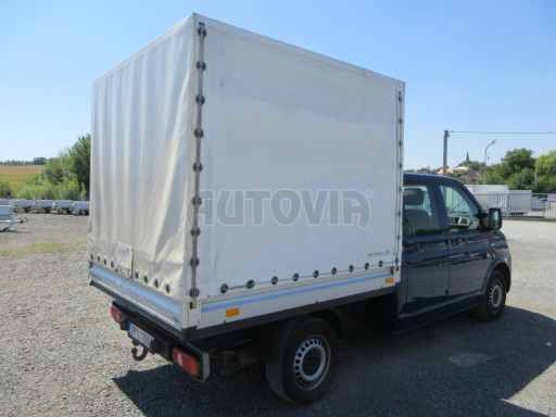 Valníkový Volkswagen Transporter s konstrukcí a plachtou č.5