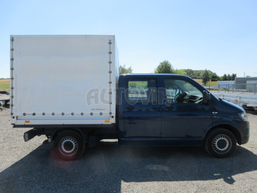 Valníkový Volkswagen Transporter s konstrukcí a plachtou č.6