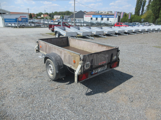 Bazarový nebrzděný přívěs ZV 21 N1 2,07x1,12/0,30 č.3