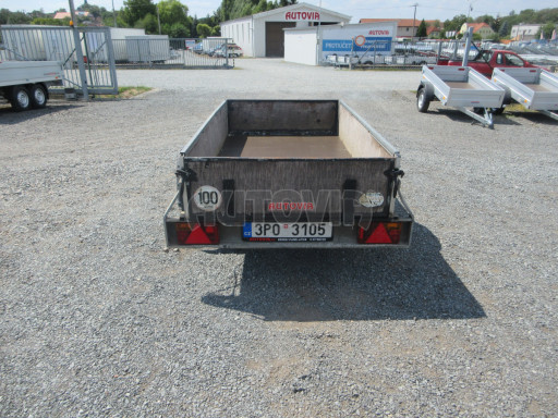 Bazarový nebrzděný přívěs ZV 21 N1 2,07x1,12/0,30 č.4