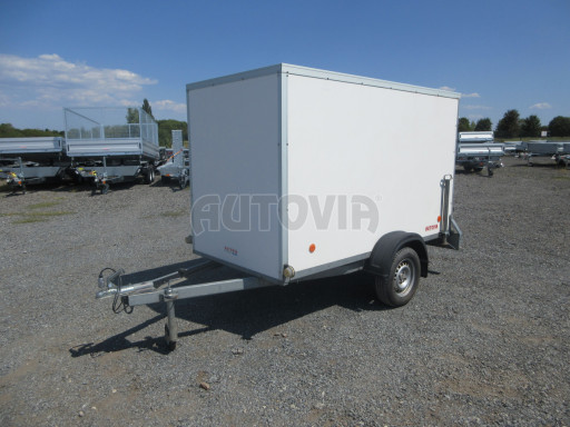 Bazarový skříňový přívěs za osobní auto ZV 26 N1 2,50x1,25/1,50 č.3