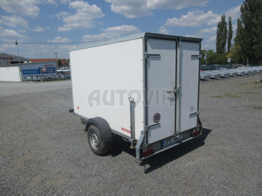 Bazarový skříňový přívěs za osobní auto ZV 26 N1 2,50x1,25/1,50 č.5