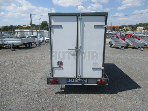 Bazarový skříňový přívěs za osobní auto ZV 26 N1 2,50x1,25/1,50 č.6