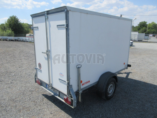 Bazarový skříňový přívěs za osobní auto ZV 26 N1 2,50x1,25/1,50 č.7