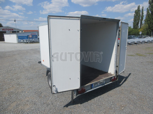 Bazarový skříňový přívěs za osobní auto ZV 26 N1 2,50x1,25/1,50 č.11