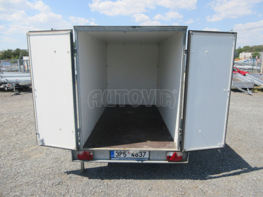 Bazarový skříňový přívěs za osobní auto ZV 26 N1 2,50x1,25/1,50 č.12