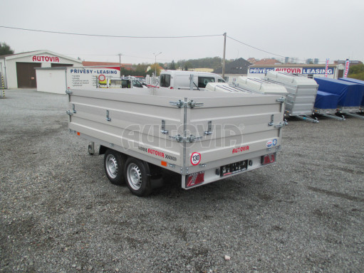 Přívěsný vozík ZV 32 2,0T B2 3,00x1,80/0,70 nástavba