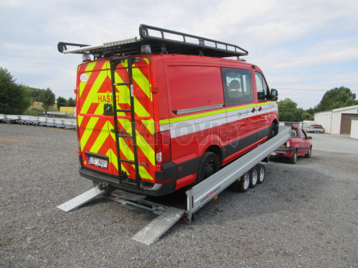 Sklápěcí přívěs AD 3,5T B3 6,13x2,09/0,35 1350