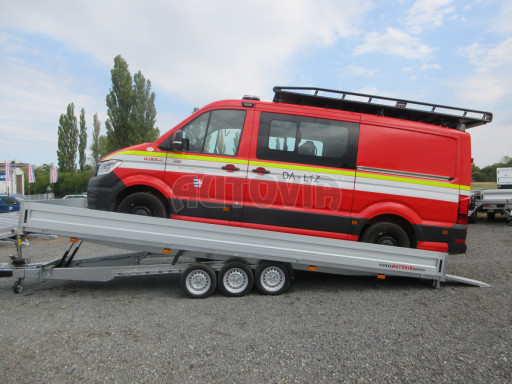 Sklápěcí přívěs AD 3,5T B3 6,13x2,09/0,35 1350