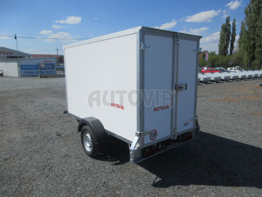 Skříňový přívěs za osobní auto ZV 26 N1 skříň 2,50x1,25/1,50
