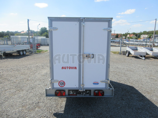 Skříňový přívěs za osobní auto ZV 26 N1 skříň 2,50x1,25/1,50