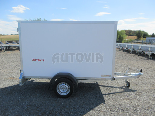 Skříňový přívěs za osobní auto ZV 26 N1 skříň 2,50x1,25/1,50