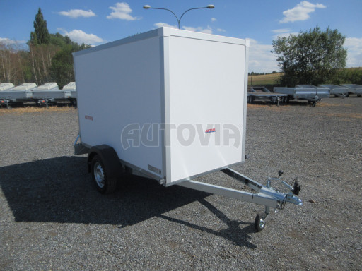 Skříňový přívěs za osobní auto ZV 26 N1 skříň 2,50x1,25/1,50