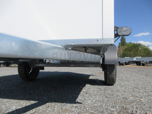 Skříňový přívěs za osobní auto ZV 26 N1 skříň 2,50x1,25/1,50