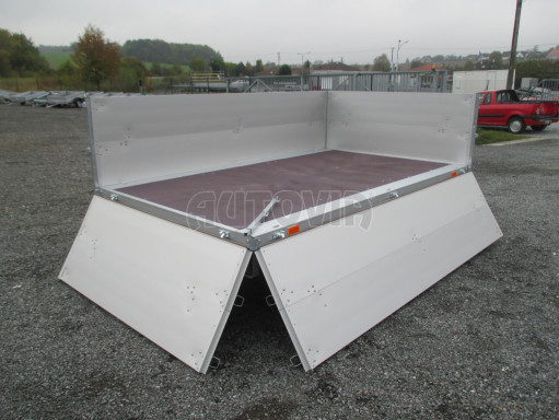 Přívěsný vozík ZV 32 2,0T B2 3,00x1,80/0,70 nástavba