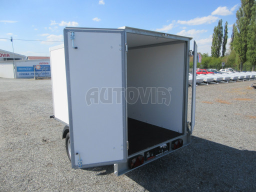 Skříňový přívěs za osobní auto ZV 26 N1 skříň 2,50x1,25/1,50