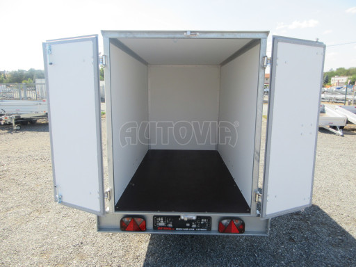 Skříňový přívěs za osobní auto ZV 26 N1 skříň 2,50x1,25/1,50