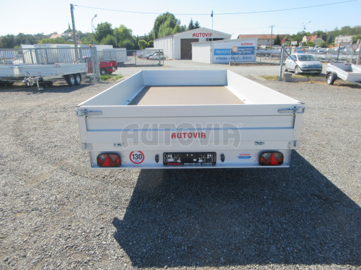 Nebrzděný nákladní přívěs ZV 41 750kg N1 4,17x2,00/0,35 zesílená náprava č.4
