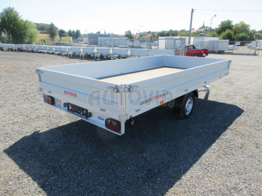 Nebrzděný nákladní přívěs ZV 41 750kg N1 4,17x2,00/0,35 zesílená náprava č.5